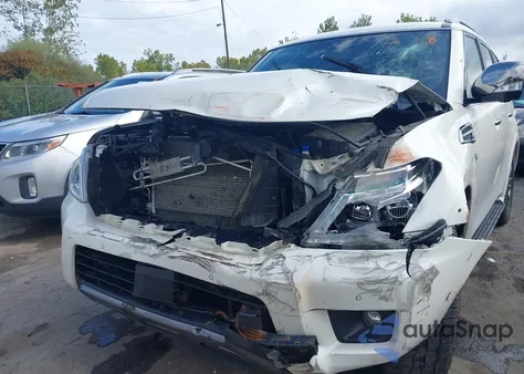 2019 Nissan Armada Platinum from USA, damaged, VIN JN8AY2NE5K9759257